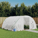 Vidaxl tuinkas avec cadre en acier 16 m² 4x4x2 m blanc