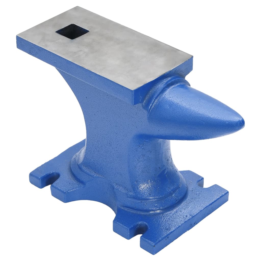Vidaxl anvil 10,9 kg en fonte bleu