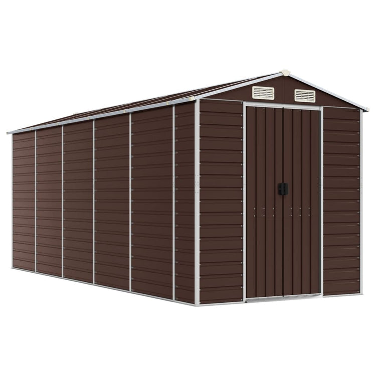 SHED JARDINE VIDAXL 191X470X198 CM GALVANISED SEED BRARN