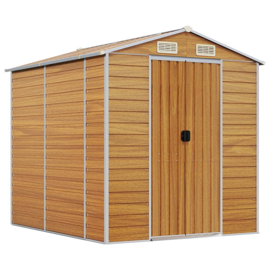 SHED JARDINE VIDAXL 191X215X198 CM GALVANISÉ ACI