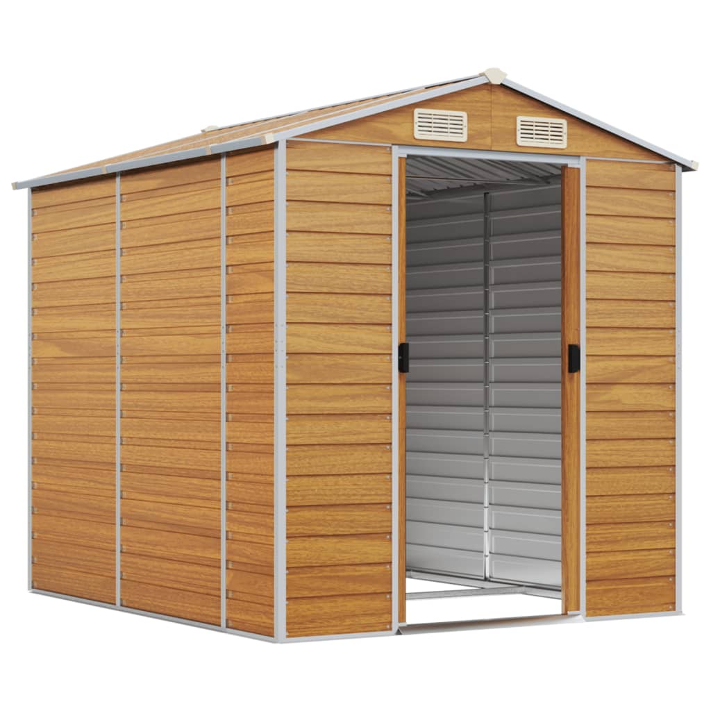 SHED JARDINE VIDAXL 191X215X198 CM GALVANISÉ ACI