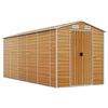 SHED JARDINE VIDAXL 191X470X198 CM GALVANISÉ ACI