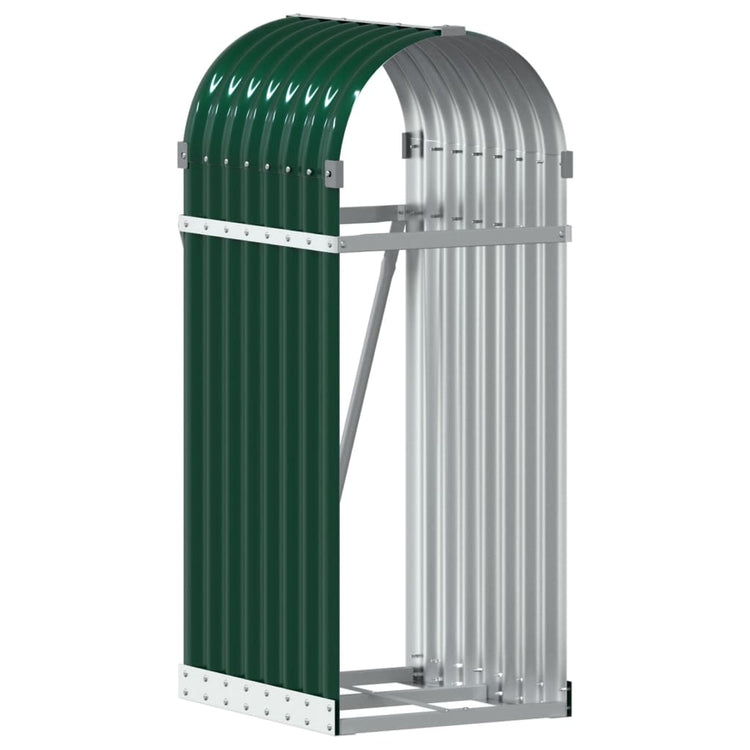 Vidaxl Bood Storage 40x45x100 cm Galvanisé en acier vert