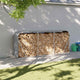 Stockage de bois de chauffage Vidaxl 234x45x100 cm Gray clair en acier galvanisé
