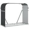 Stockage de bois de chauffage Vidaxl 120x45x100 cm anthracite en acier galvanisé