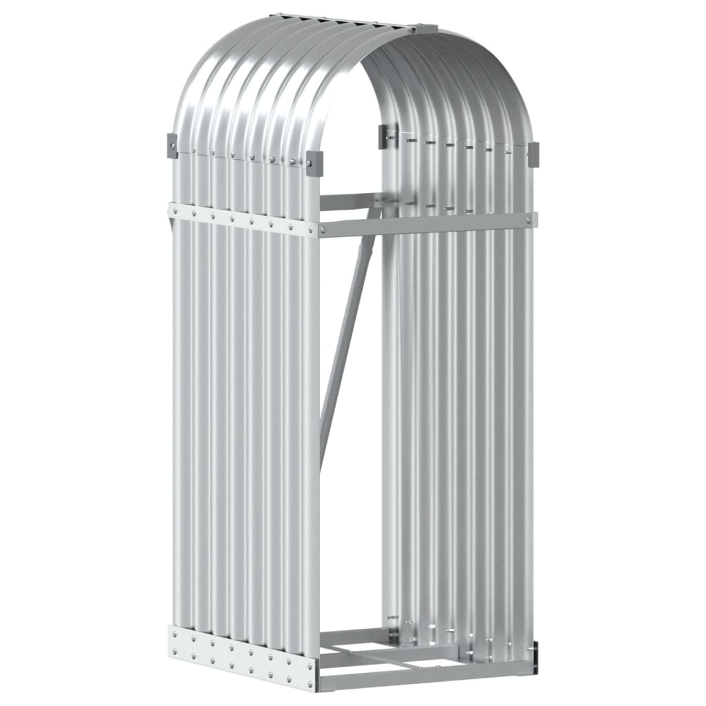 Vidaxl Foow Bood Storage 40x45x100 cm Galvanisé en acier argenté coloré