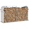 Vidaxl Bood Storage 180x45x100 cm Couleur en argent en acier galvanisé