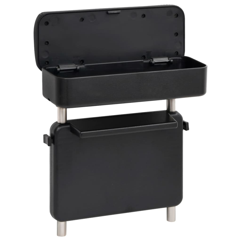 Vidaxl accoudoir universel 23x8x (30-38) cm noir