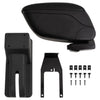 Accoudoir vidaxl 12x29x (32-46) cm noir