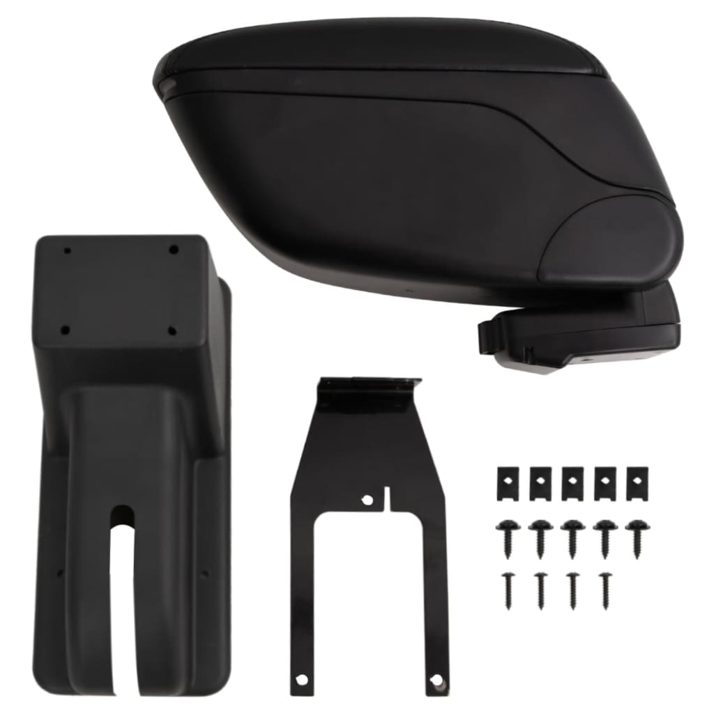 Accoudoir vidaxl 12x29x (32-46) cm noir
