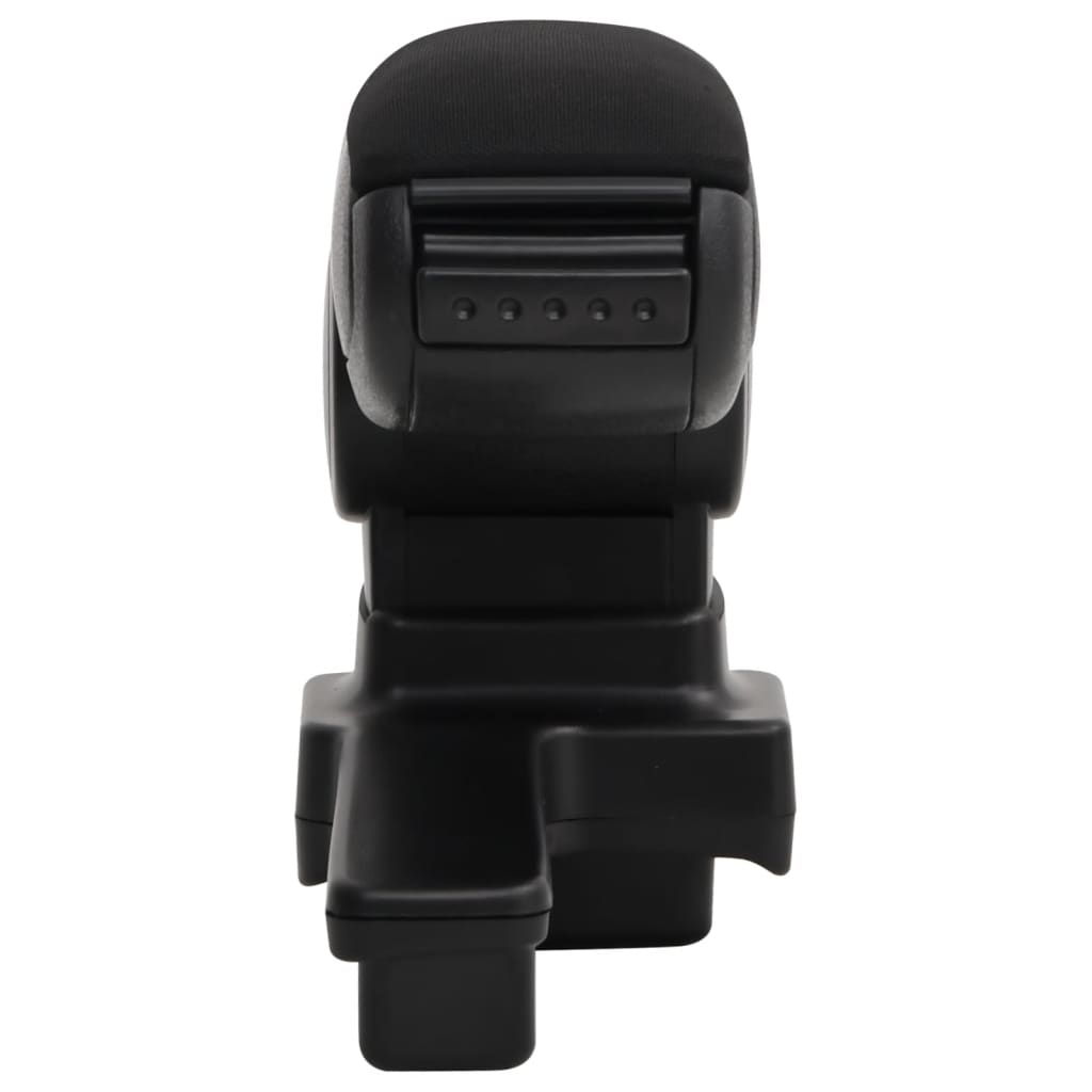 Accoudoir vidaxl 14.5x32x (27-46) cm noir