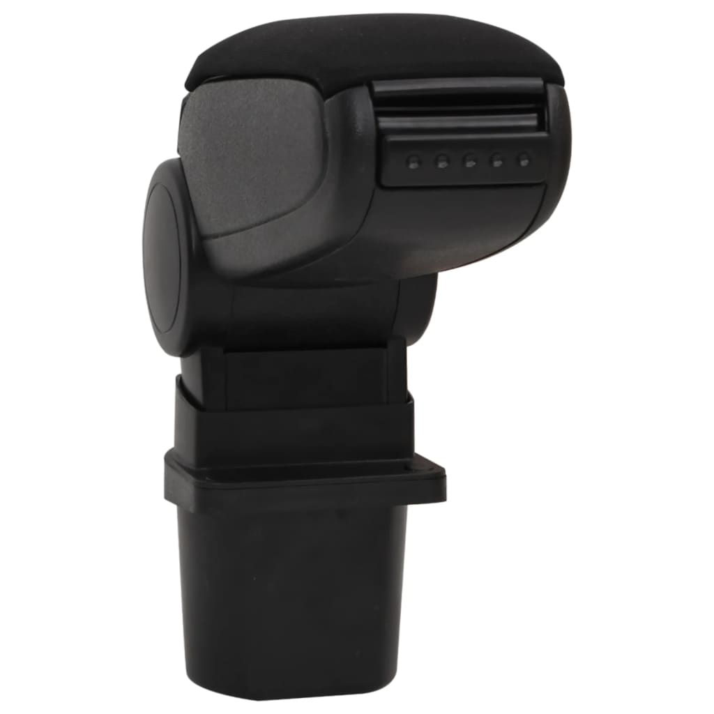 Accoudoir vidaxl 12x31x (29,5-47) cm noir