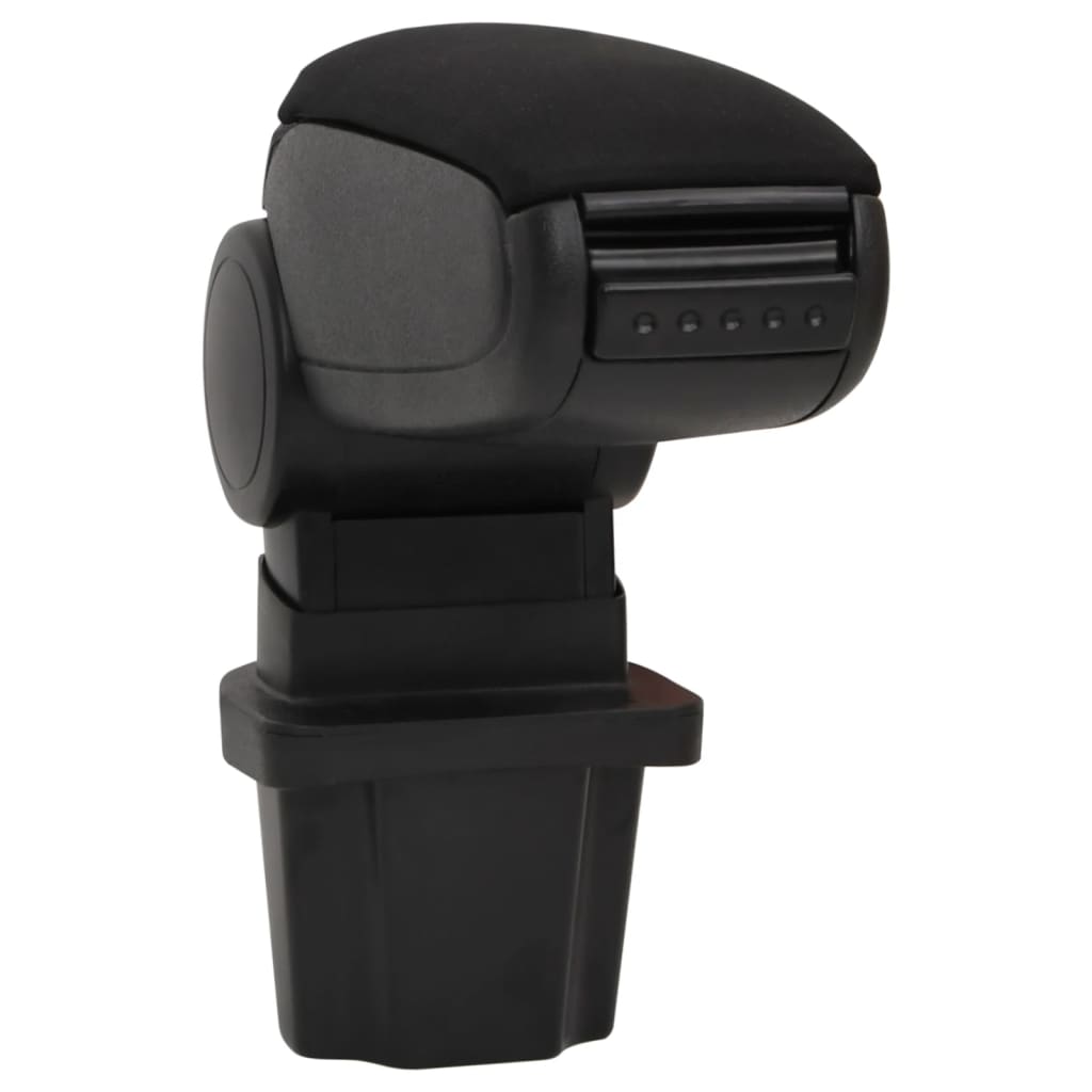 Accoudoir vidaxl 13.5x32.5x (31-46,5) cm noir