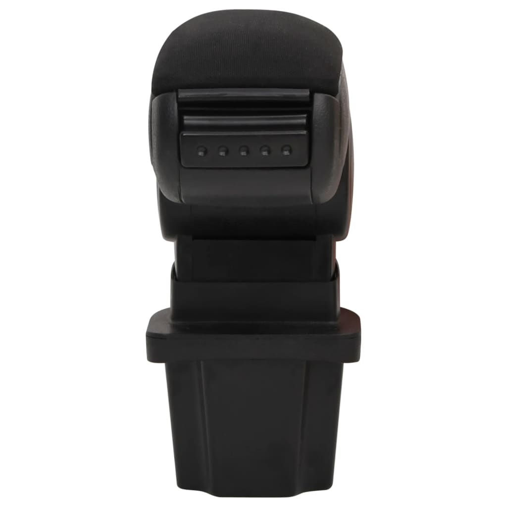 Accoudoir vidaxl 13.5x32.5x (31-46,5) cm noir