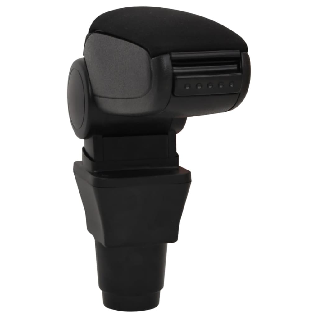 Accoudoir vidaxl 13x32.5x (24-51,5) cm noir