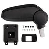 Accoudoir vidaxl 12x33x (24-42) cm noir