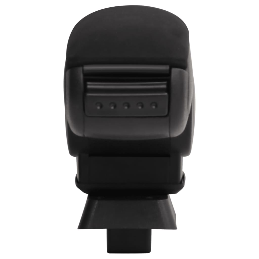 Accoudoir vidaxl 12x33x (24-42) cm noir