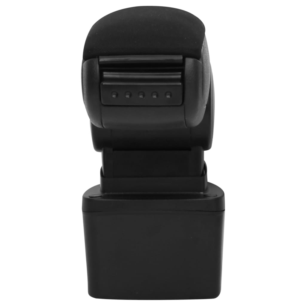 Accoudoir vidaxl 14.5x31.5x (30-48) cm noir