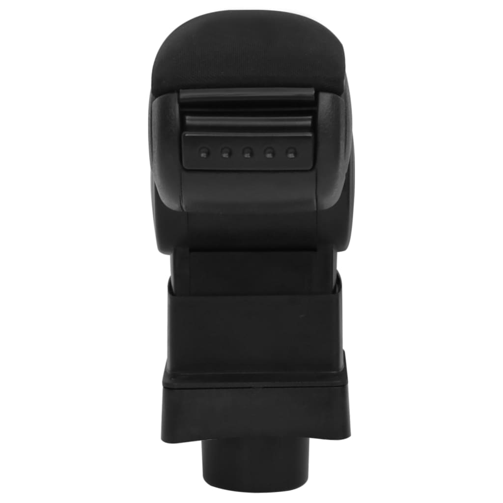 Accoudoir vidaxl 13x31.5x (29-51) cm noir