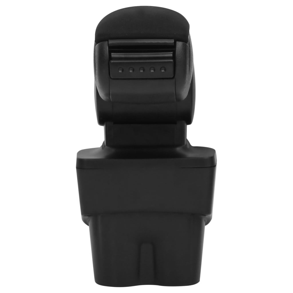 Accoudoir vidaxl 17x32x (35,5-52) cm noir