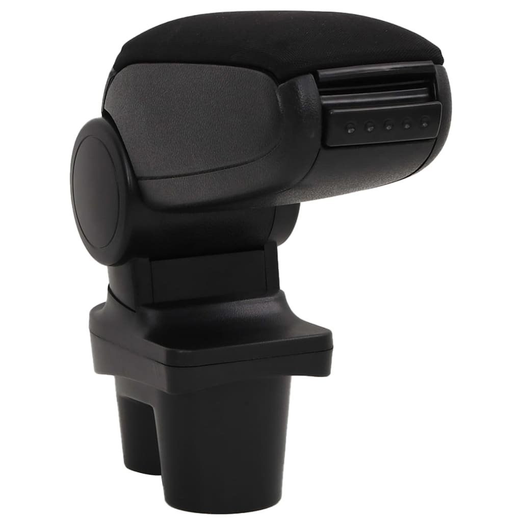 Accoudoir vidaxl 13x36x (30-46) cm noir