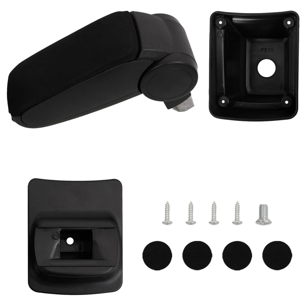 Accoudoir vidaxl 13x33x (31-48) cm noir