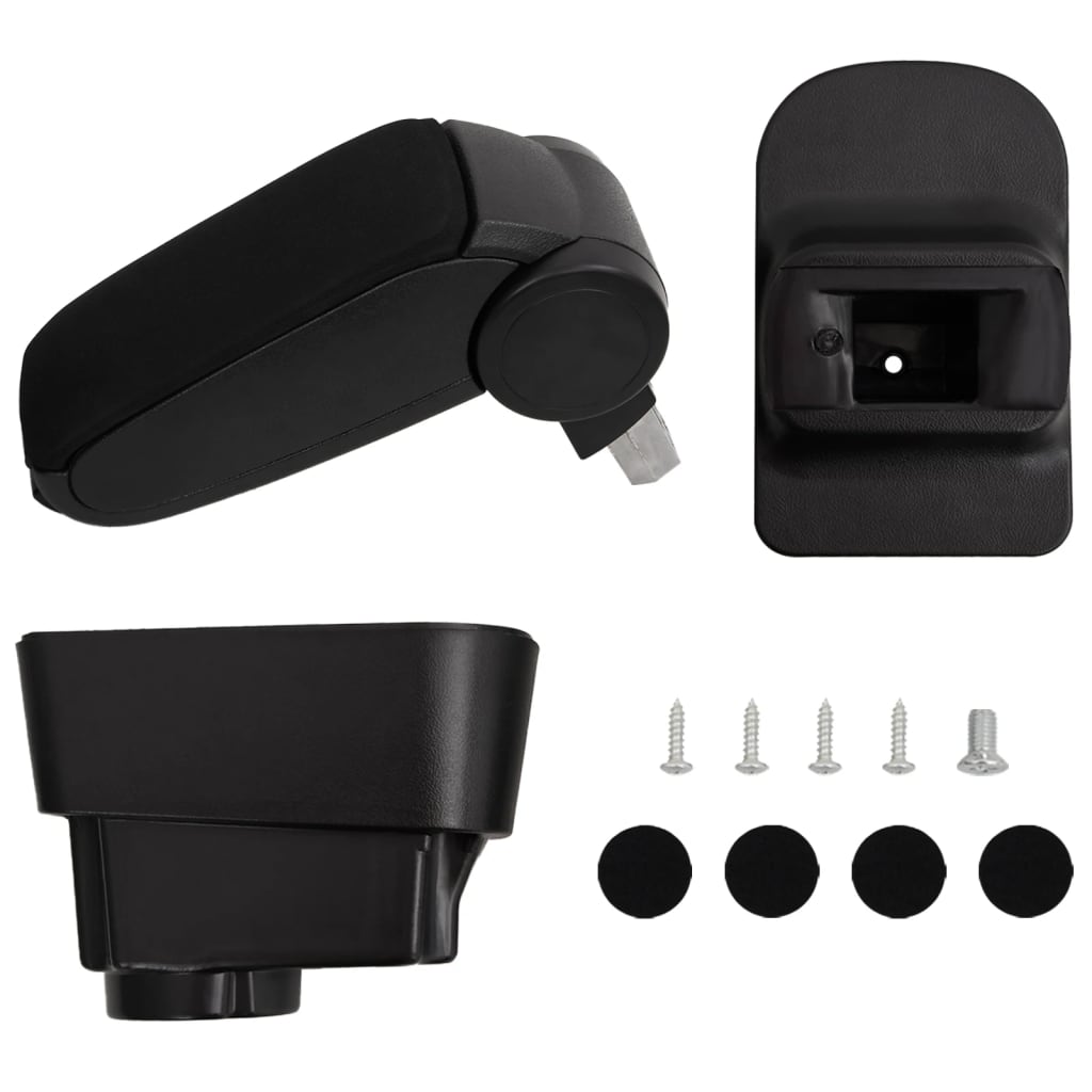 Accoudoir vidaxl 11x35x (32-49) cm noir