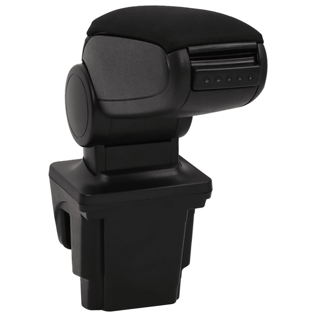 Accoudoir vidaxl 16x32x (35-50,5) cm noir