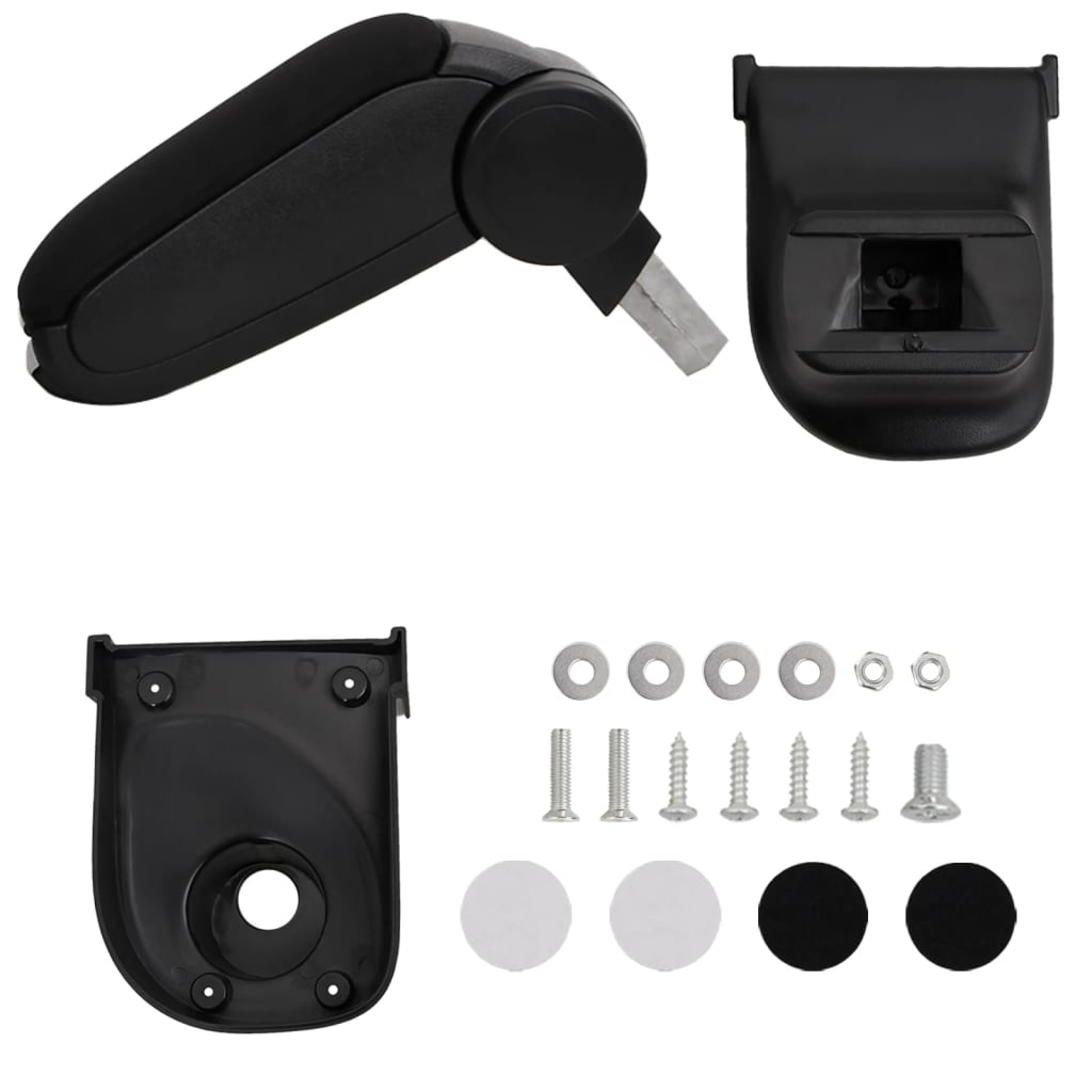 Accoudoir vidaxl 15x35x (30-47) cm noir