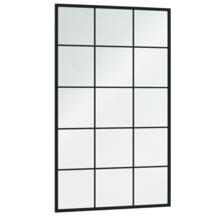 Miroirs muraux Vidaxl 6 PCS 100x60 cm Black