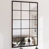 Miroirs muraux Vidaxl 6 PCS 100x60 cm Black