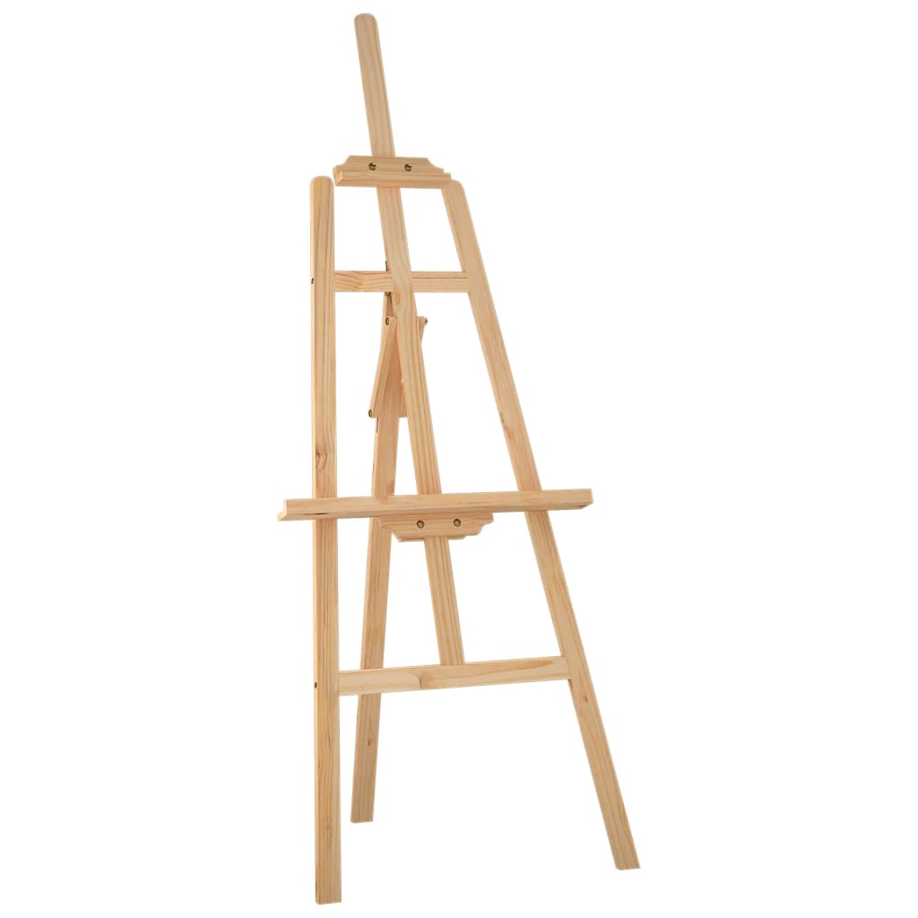 Vidaxl Easel 53.5x95x127 cm Pine solide