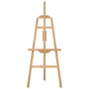 Vidaxl Easel 53.5x95x127 cm Pine solide