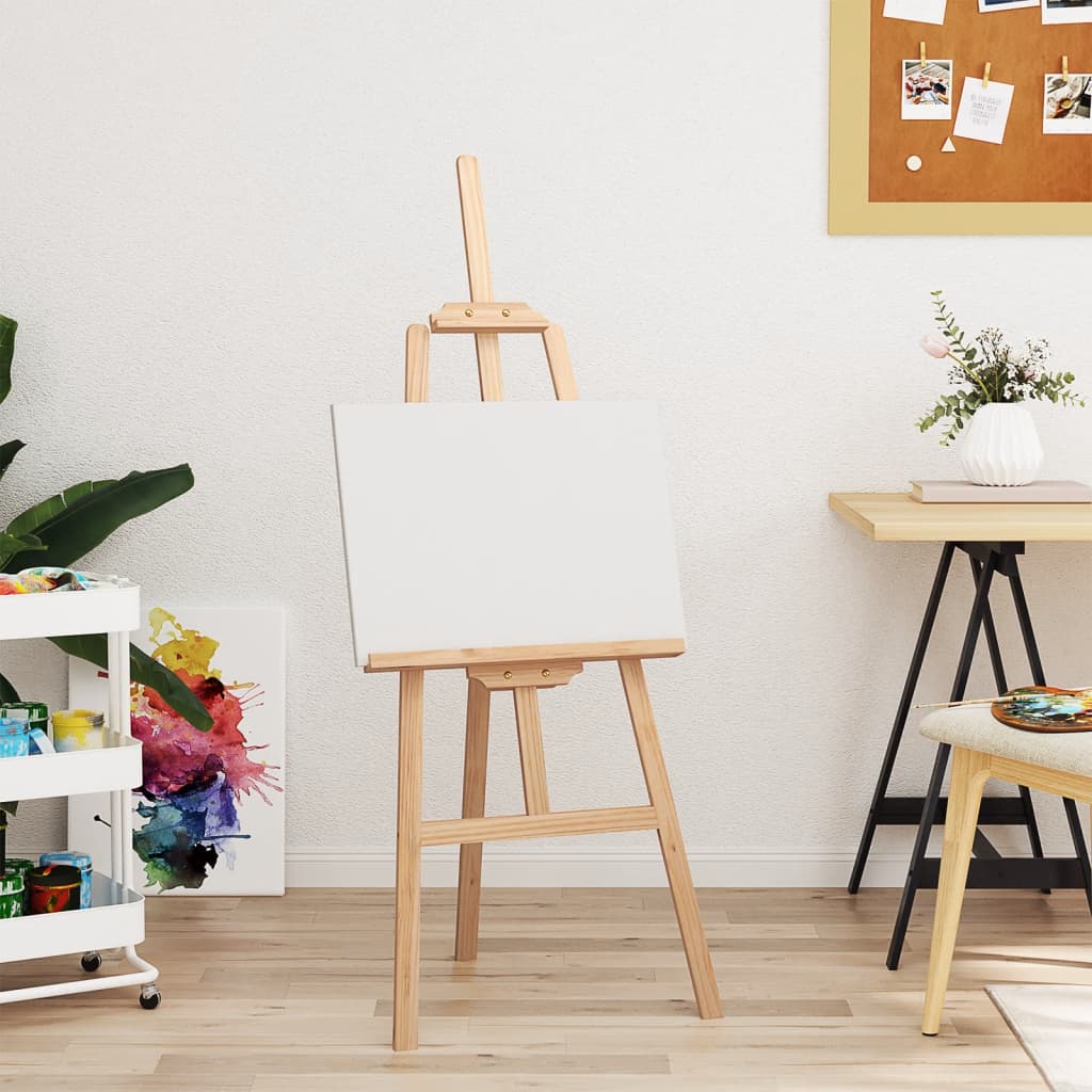 Vidaxl Easel 53.5x95x127 cm Pine solide