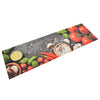 Vidaxl Cuisine Mat Wasable Vegetable Imprimé 45x150 cm Velvet