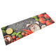 Vidaxl Cuisine Mat Wasable Vegetable Imprimé 60x180 cm Velvet