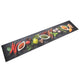 Vidaxl Kity Mat Washable Herb Print 60x300 cm Velvet
