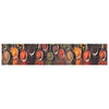 Vidaxl Kitchen Mat lavable Lapper Herbprint 60x300 cm Velvet