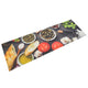 Vidaxl Cuisine Mat Washable Vins Dîner Imprimé 60x180 cm Velvet