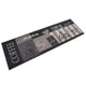 Vidaxl Cuisine tapis lavable Café lavable 60x180 cm Velvet noir