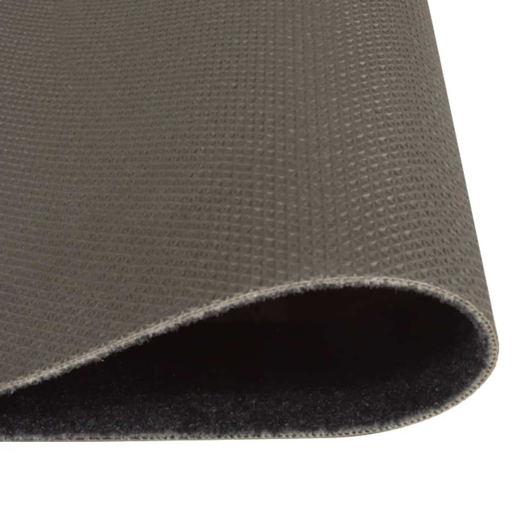 Vidaxl Cuisine tapis lavable Café lavable 60x180 cm Velvet noir