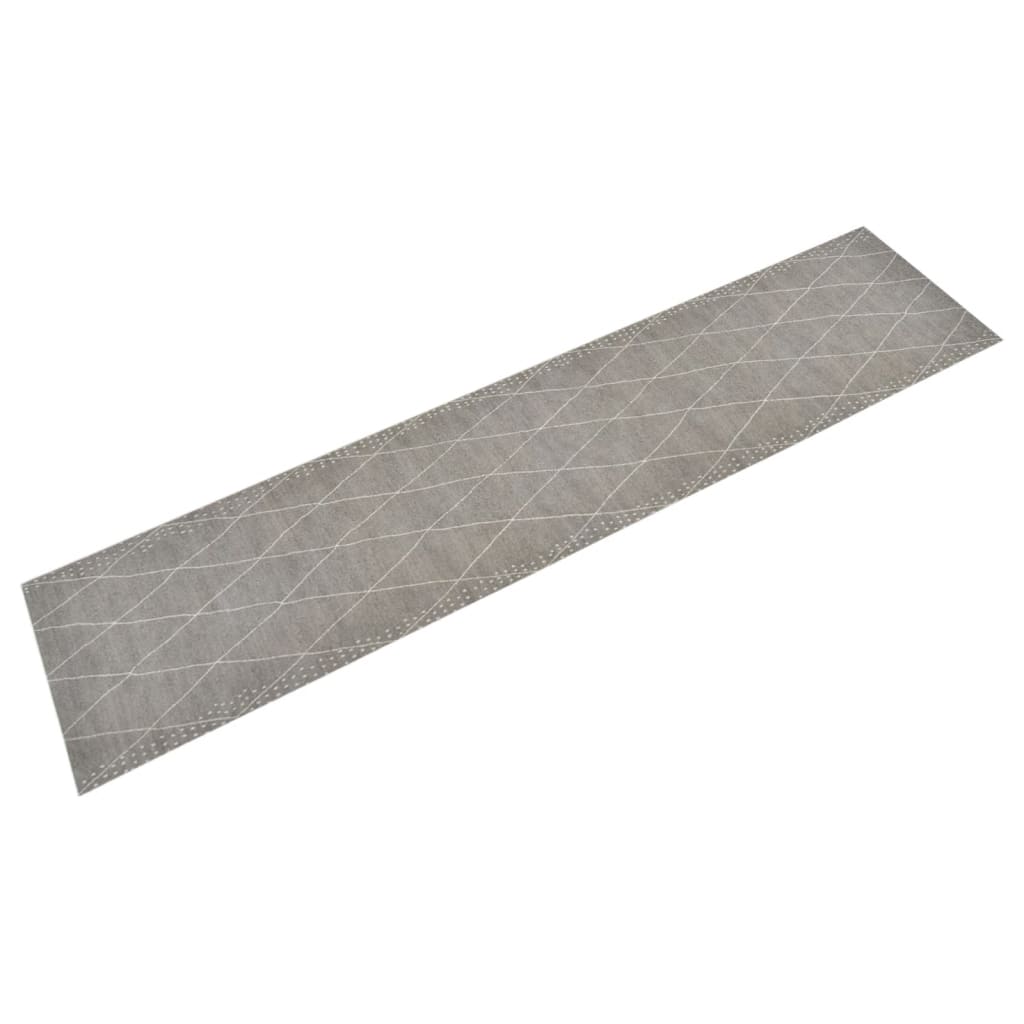 Vidaxl Cuisine Mat lavable à carreaux 60x300 cm Velvet