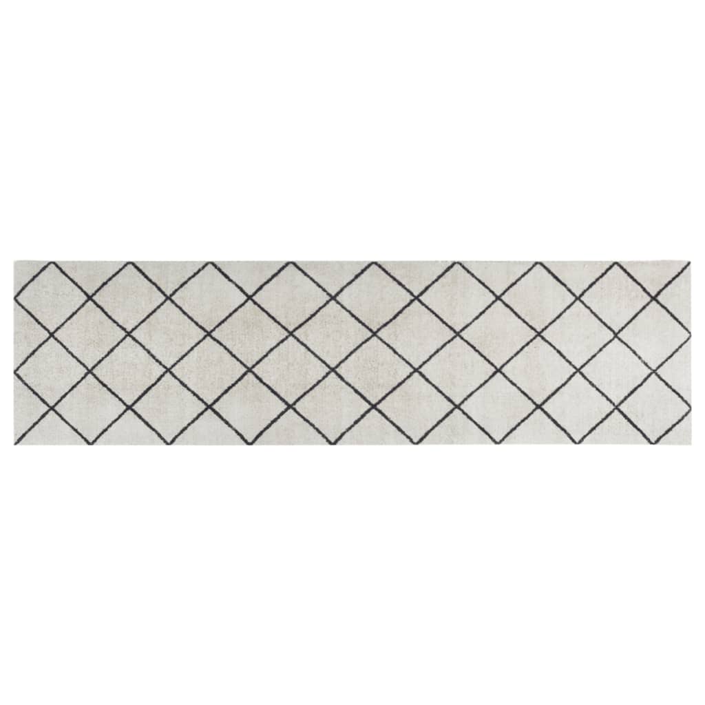 Vidaxl Cuisine Mat lavable bloqué 45x150 cm velours