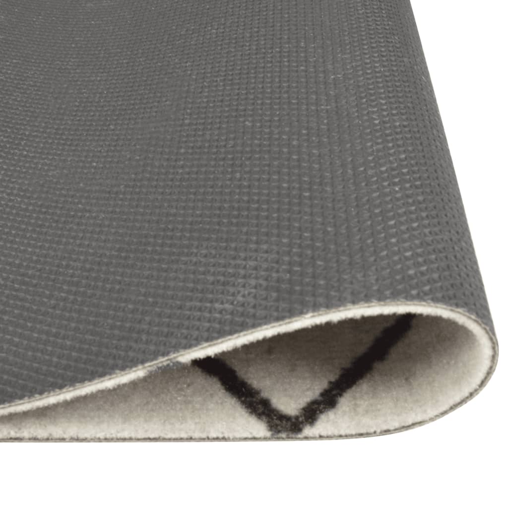 Vidaxl Cuisine Mat lavable bloqué 45x150 cm velours