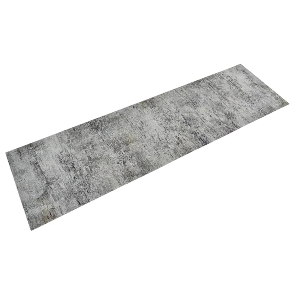 Vidaxl Cuisine tapis lavable en béton imprimé 45x150 cm Velvet