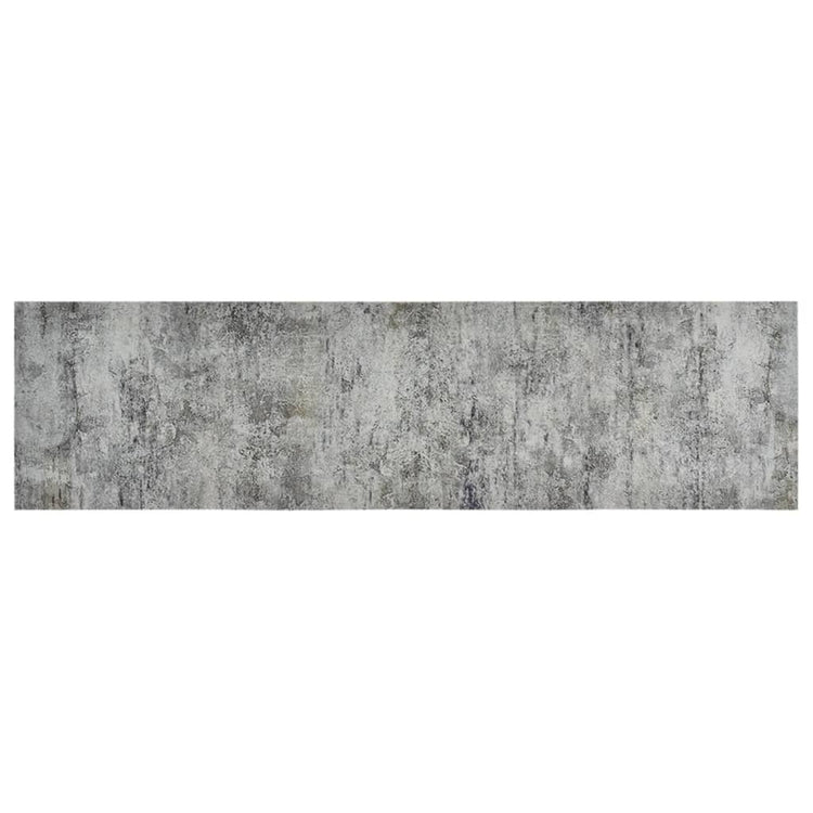 Vidaxl Cuisine tapis lavable en béton imprimé 45x150 cm Velvet