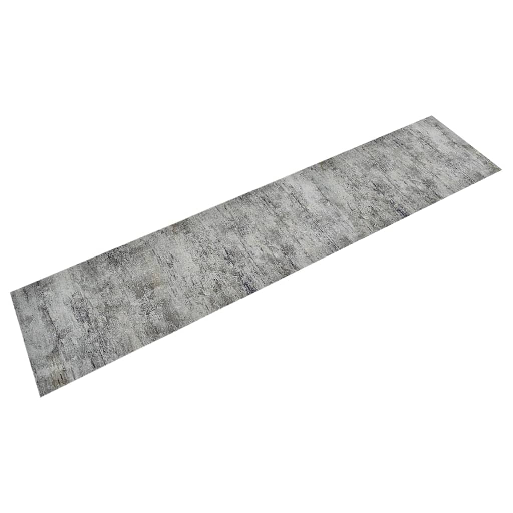 Vidaxl Cuisine tapis lavable en béton imprimé 60x300 cm Velvet