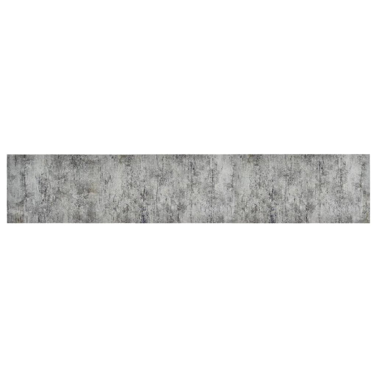 Vidaxl Cuisine tapis lavable en béton imprimé 60x300 cm Velvet