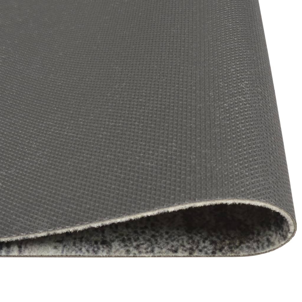 Vidaxl Cuisine tapis lavable en béton imprimé 60x300 cm Velvet