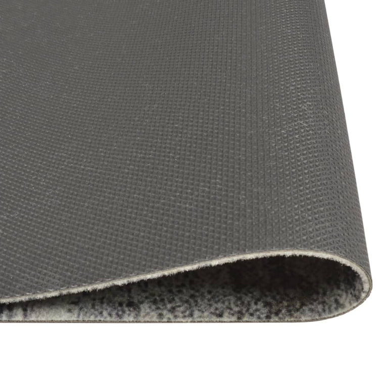 Vidaxl Cuisine tapis lavable en béton imprimé 60x300 cm Velvet